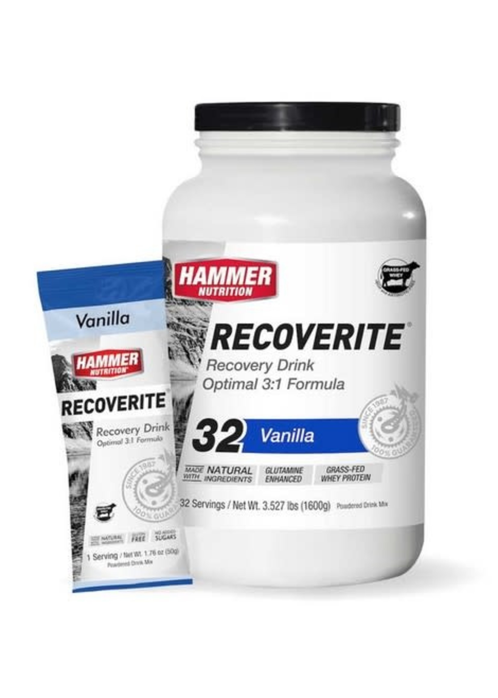 Hammer Nutrition Recoverite Original/2.0-Multiple Flavors and Sizes