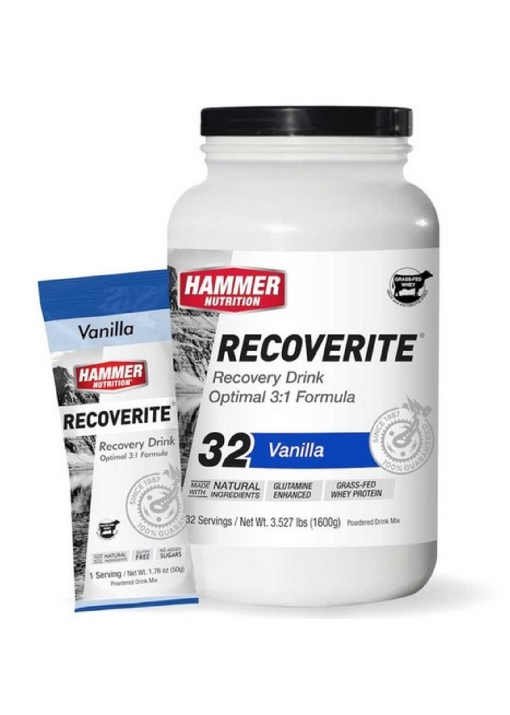 Hammer Nutrition Recoverite Original/2.0-Multiple Flavors and Sizes