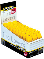 Pedro's Pedro's Tire Levers 24x2 Pack Tire Lever Counter Display, Yellow