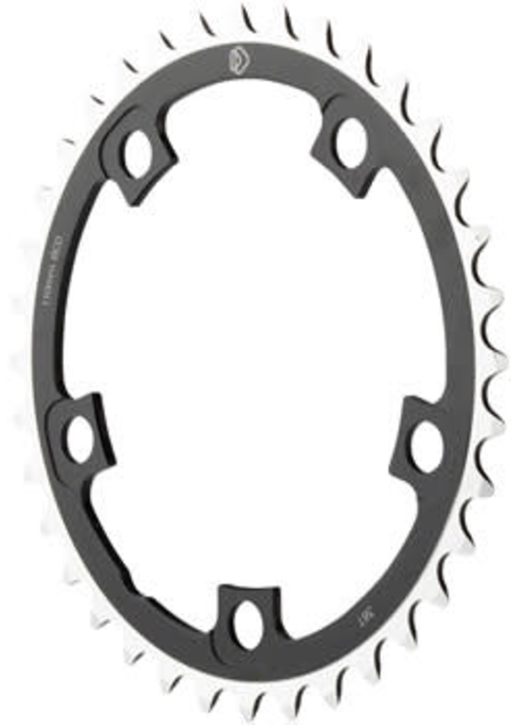 Dimension Dimension Multi Speed Chainring - 34T, 110mm BCD, Middle, Black