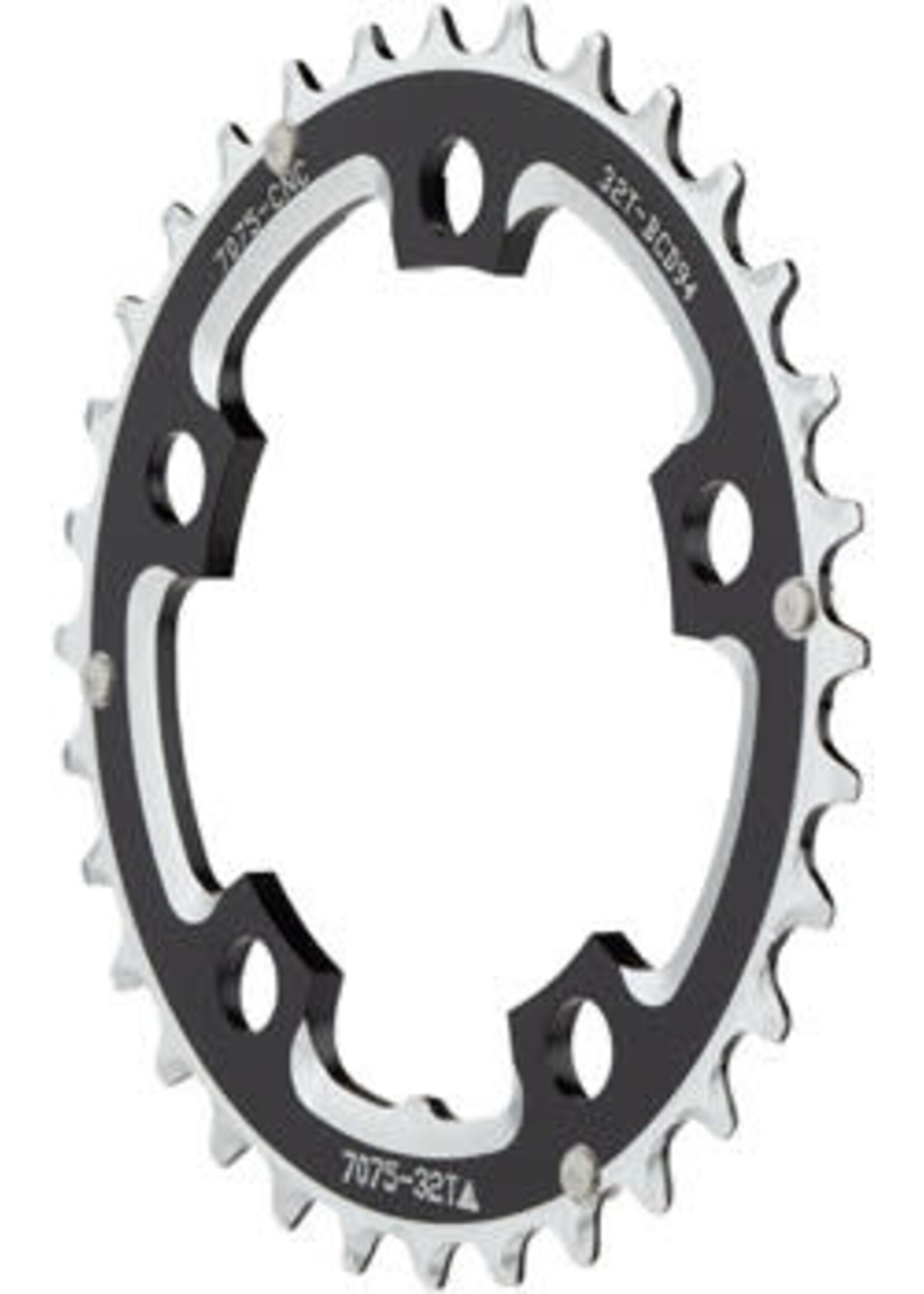 Dimension Dimension Multi Speed Chainring - 32T, 94mm BCD, Middle, Black