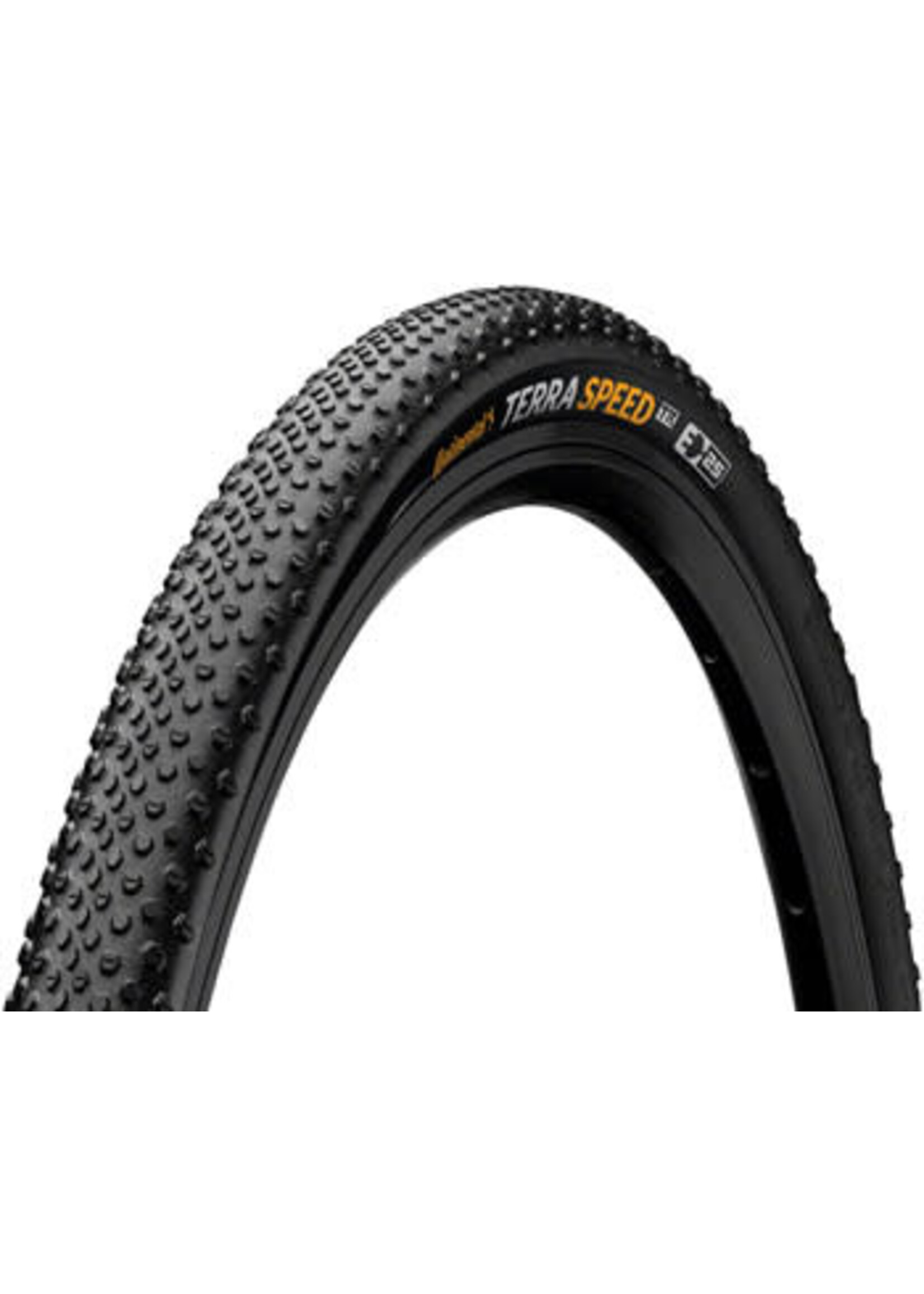 Continental Continental Terra Speed Tire - 700 x 35, Tubeless, Folding, Black, BlackChili, ProTection, E25