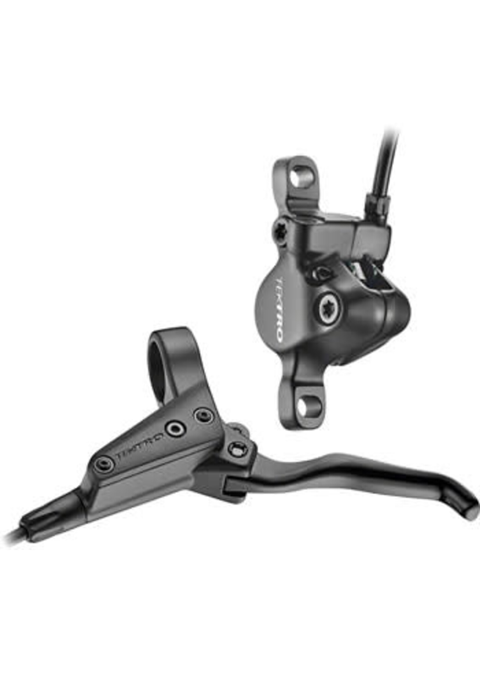 Tektro Tektro HD-T280 Disc Brake and Lever - Front, Hydraulic, Post Mount, Black