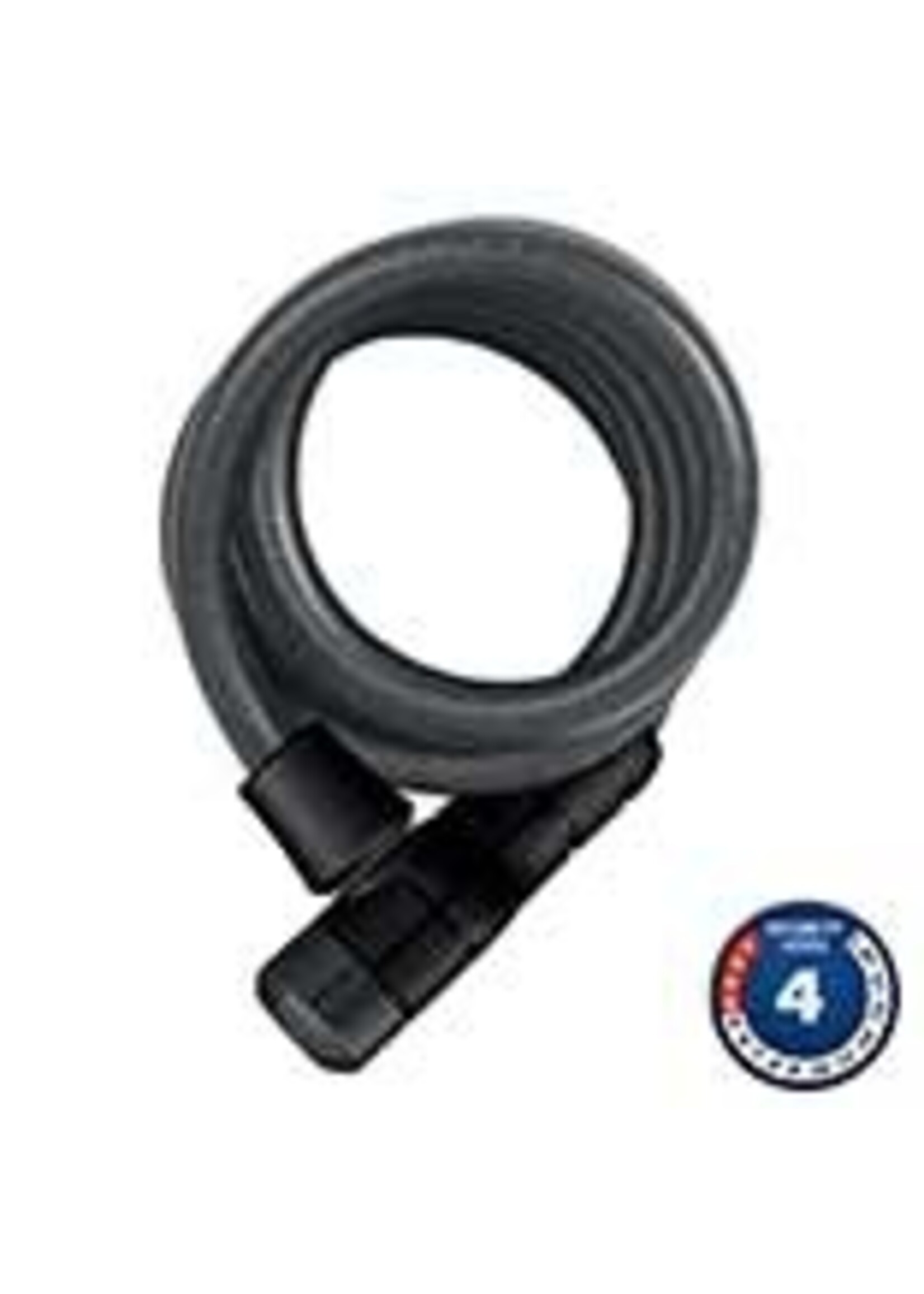 Abus Abus, Booster 6512K, Cable with key lock, 12mm x 180cm (12mm x 5.9')