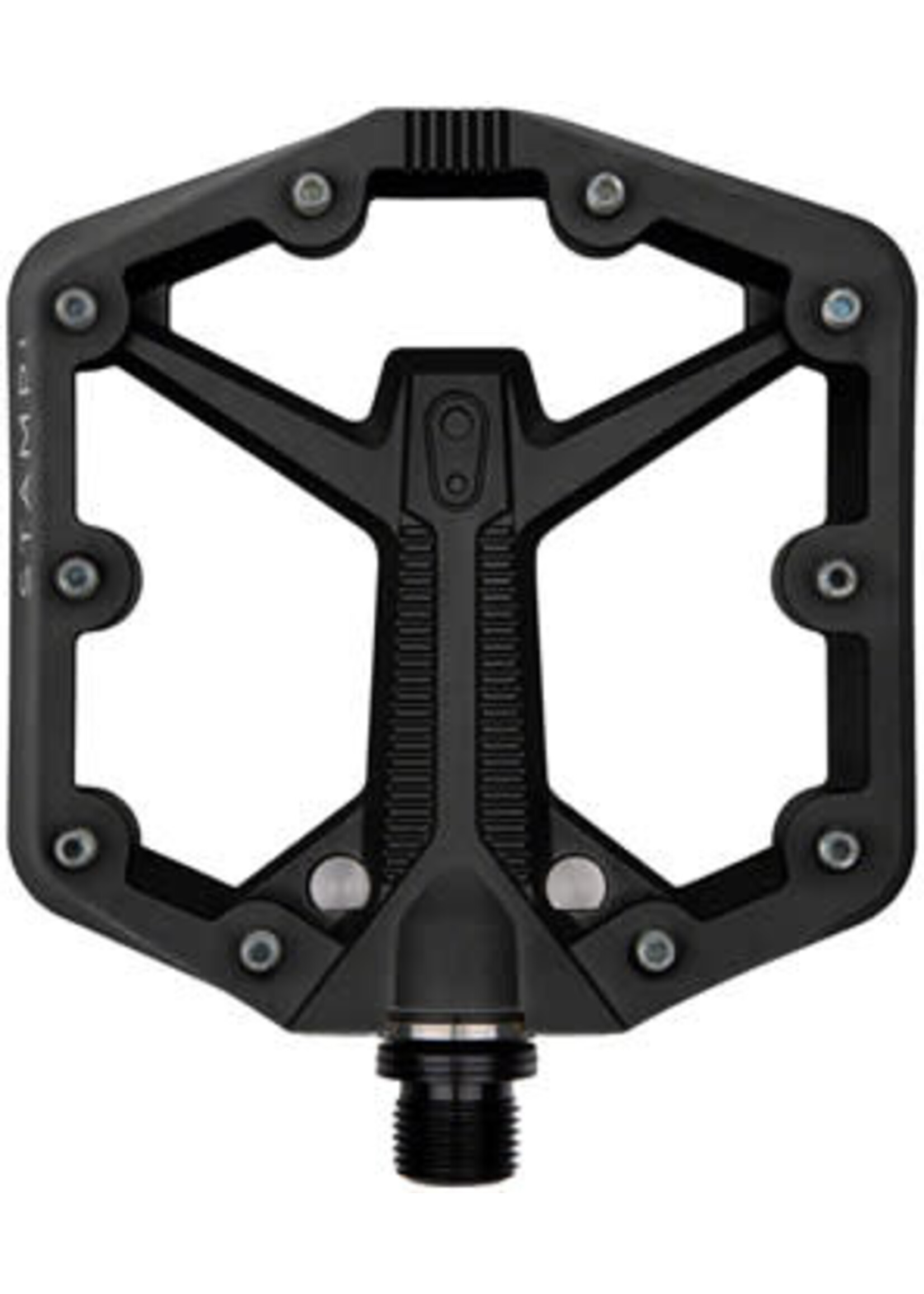 Crank Brothers Crank Brothers Stamp 1 Gen 2 Pedals - Platform, Composite, 9/16", Black, Small