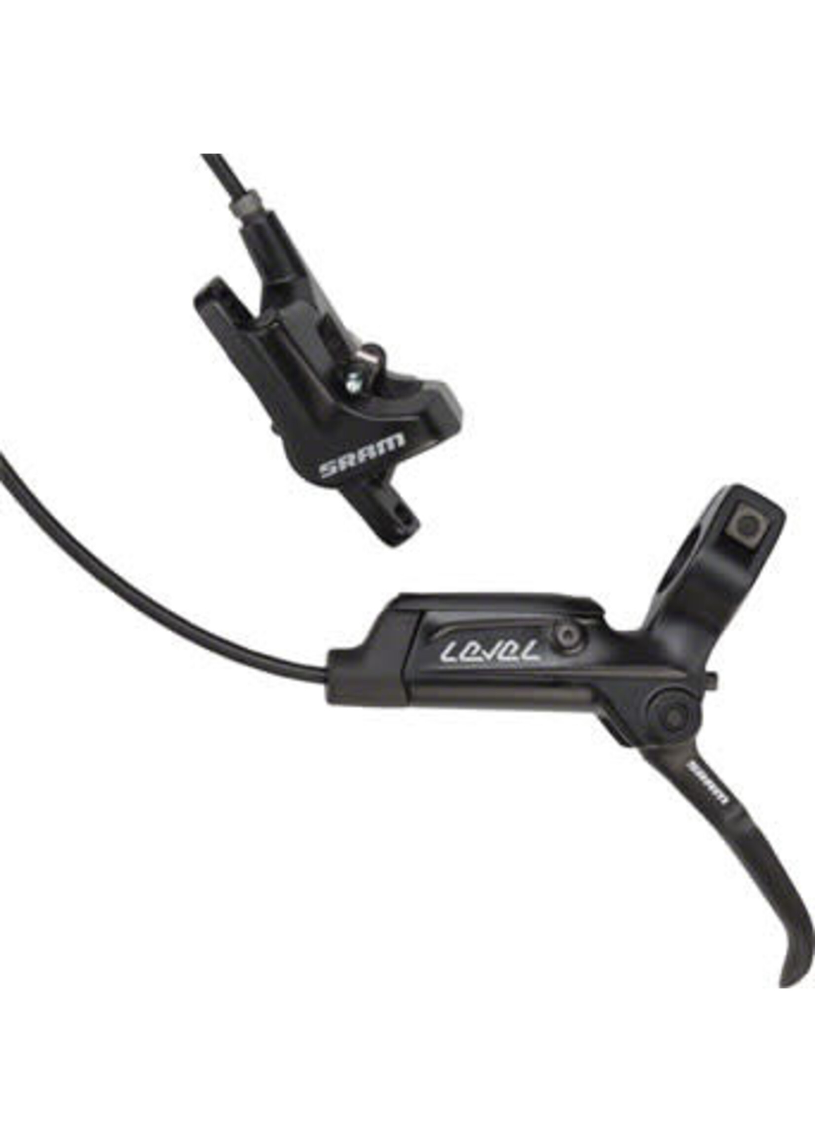 SRAM SRAM Level Disc Brake and Lever - Rear, Hydraulic, Post Mount, Black, A1