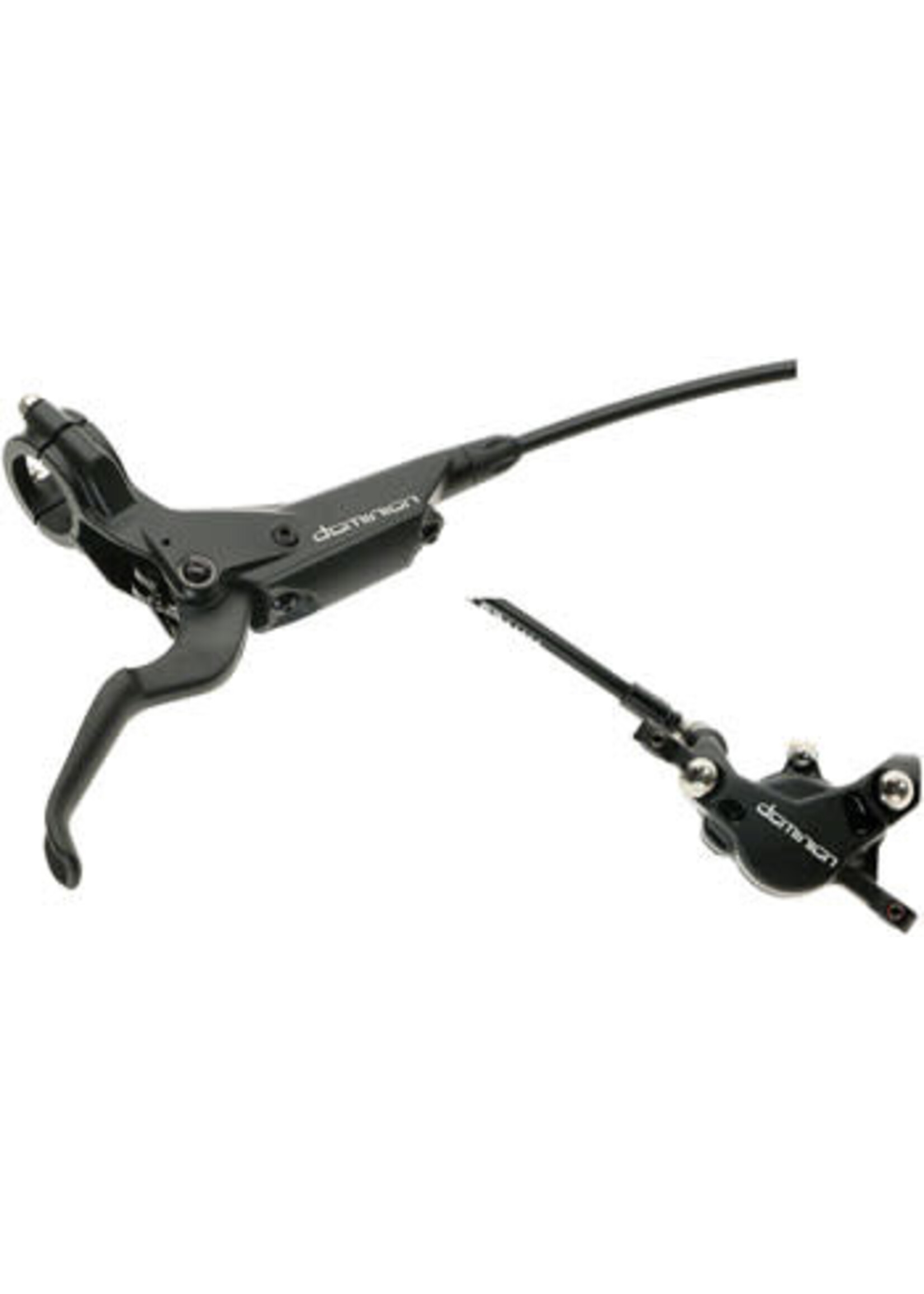 Hayes Hayes Dominion T2 Disc Brake and Lever - Rear, Hydraulic, Post Mount, Black, Limited Edition