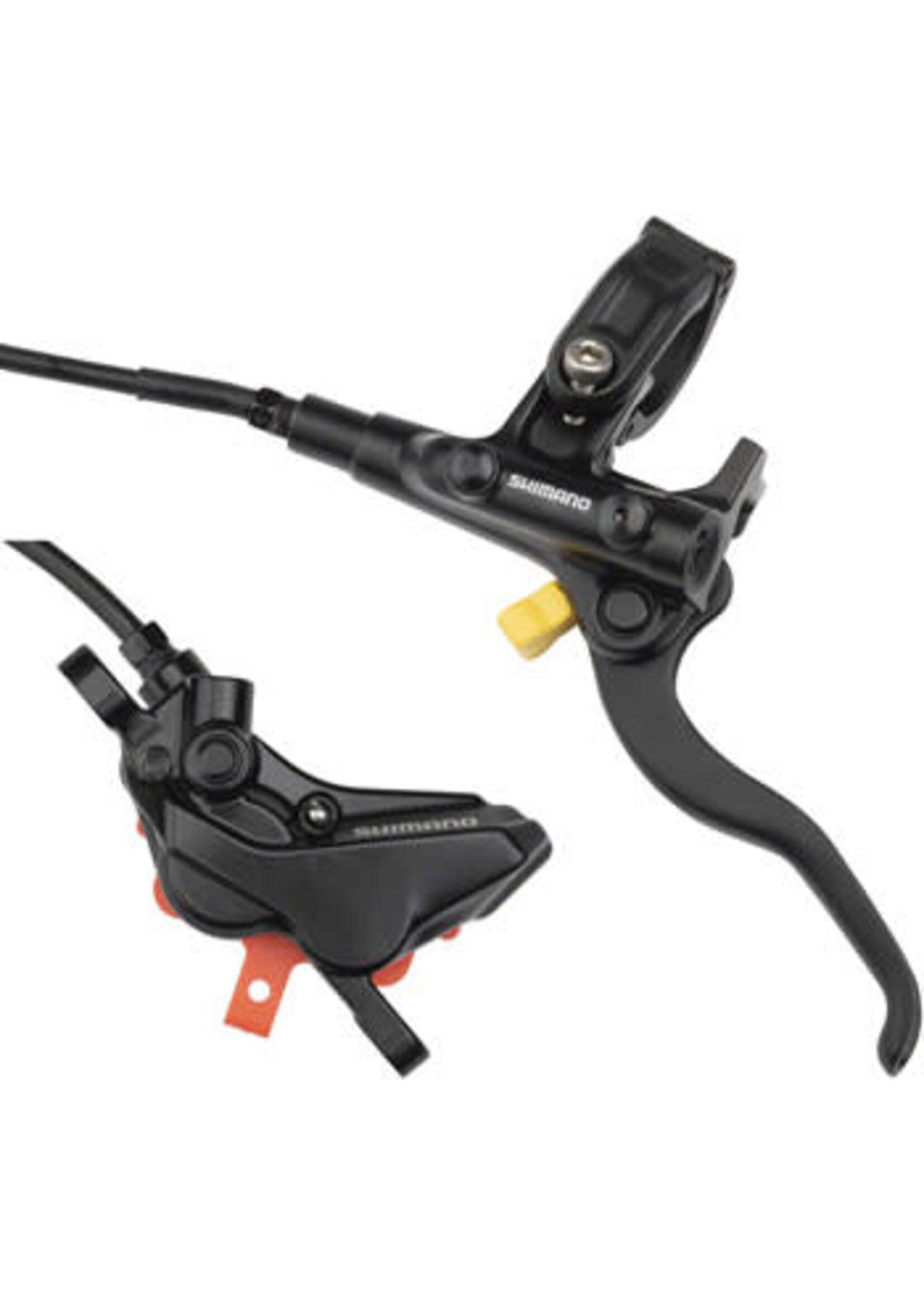 Shimano Shimano Deore BL-M4100/BR-MT420 Disc Brake and Lever - Front, Hydraulic, Resin Pads, Gray