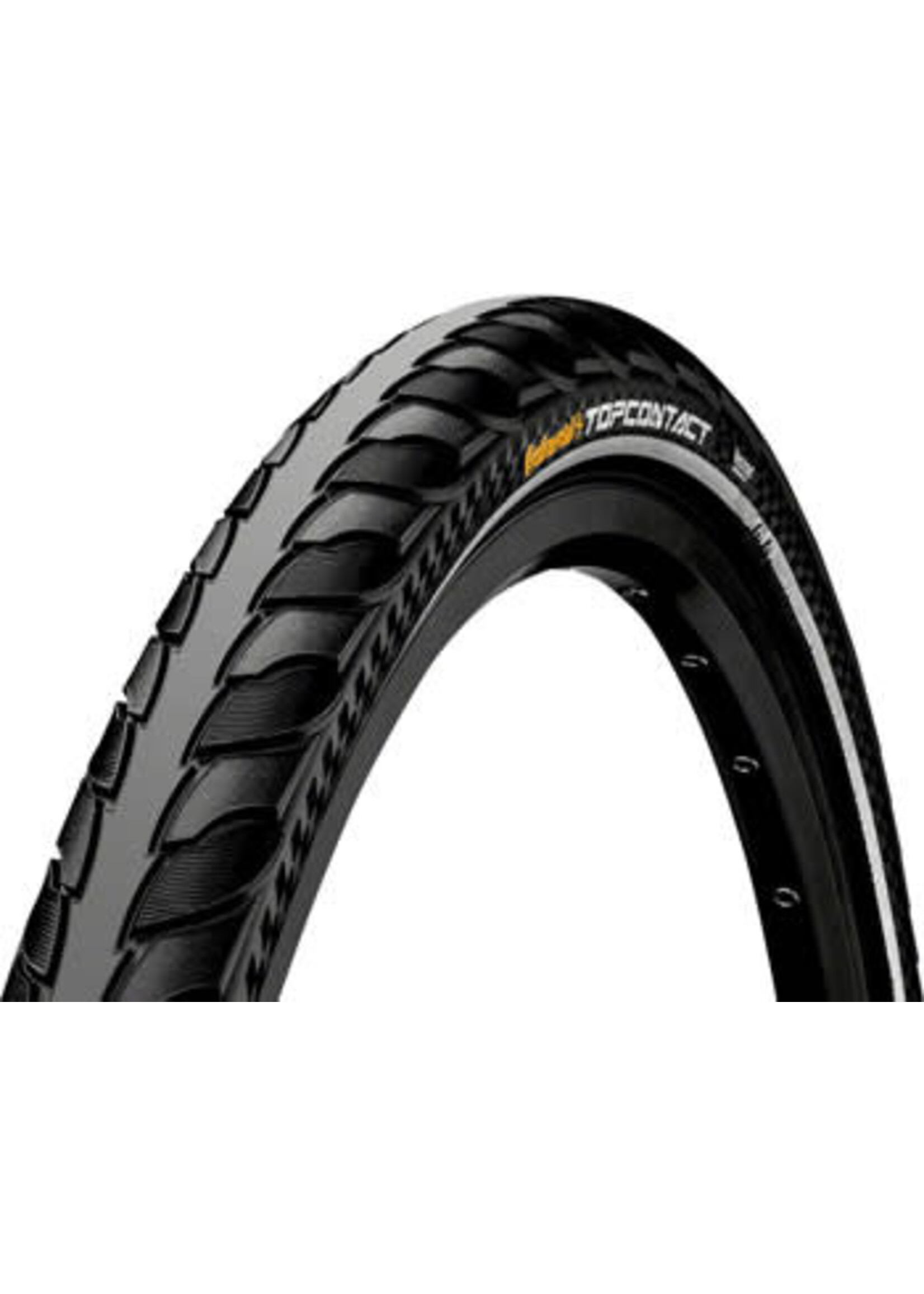 Continental Continental Top Contact II Tire - 700 x 35, Clincher, Folding, Black/Reflex, Vectran Breaker, E50