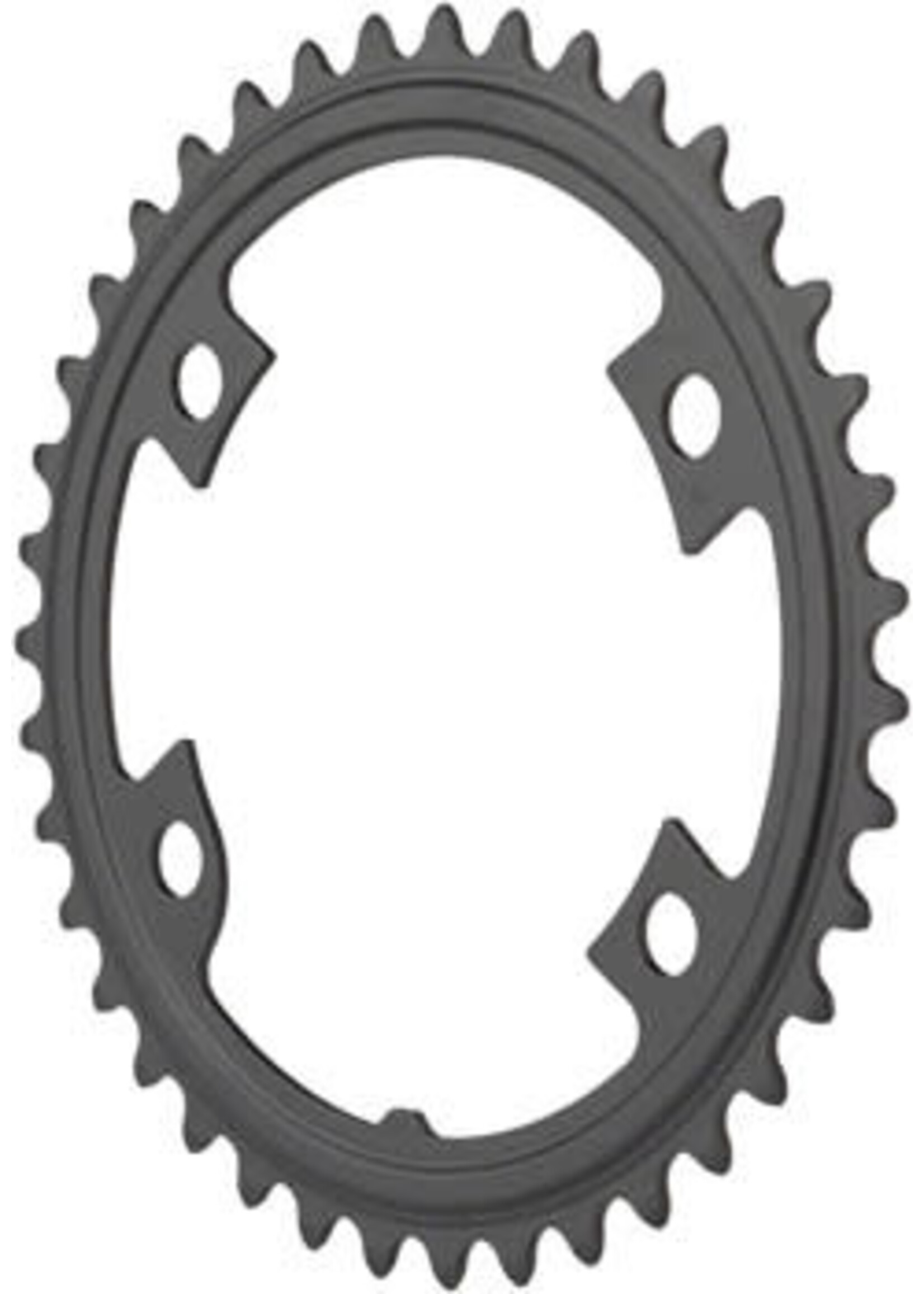 Shimano Shimano 105 FC-R7000 39t 4x110 bcd Asymmetric Chainring, Black