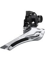 Shimano Shimano 105 FD-R7100-BS Front Derailleur - 12-Speed, Double, 31.8/28.6mm Band Clamp, Down-Swing, Down-Pull, 52t Max