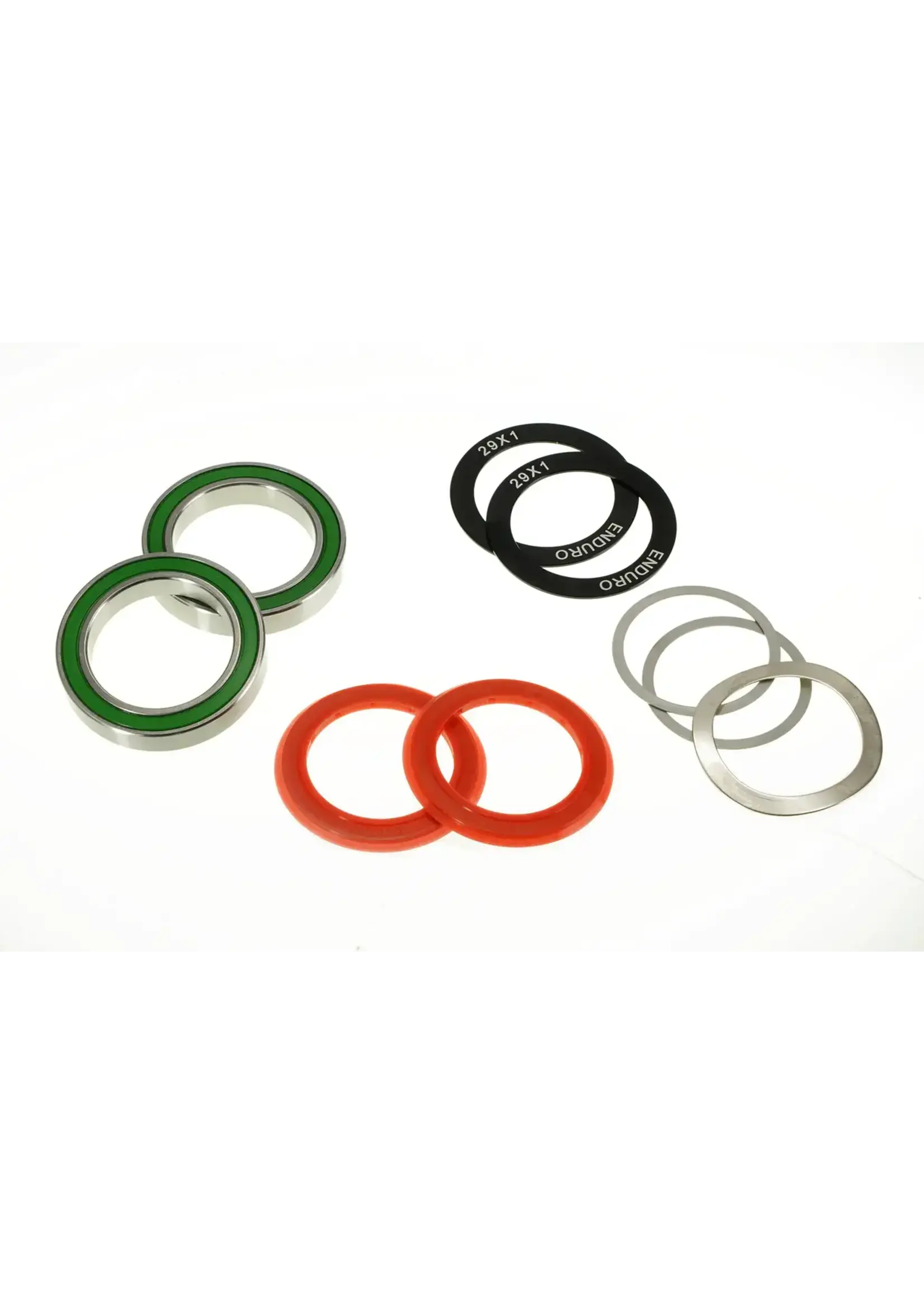 Enduro BKS-54117 - Stainless Steel, Angular Contact, Bottom Bracket Bearing Kit for SRAM DUB cranksets and BB30 framesets