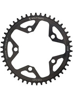 Wolf Tooth Wolf Tooth 110 BCD Cyclocross and Road Chainring - 44t, 110 BCD, 5-Bolt, Drop-Stop, 10/11/12-Speed Eagle and Flattop Compatible, Black