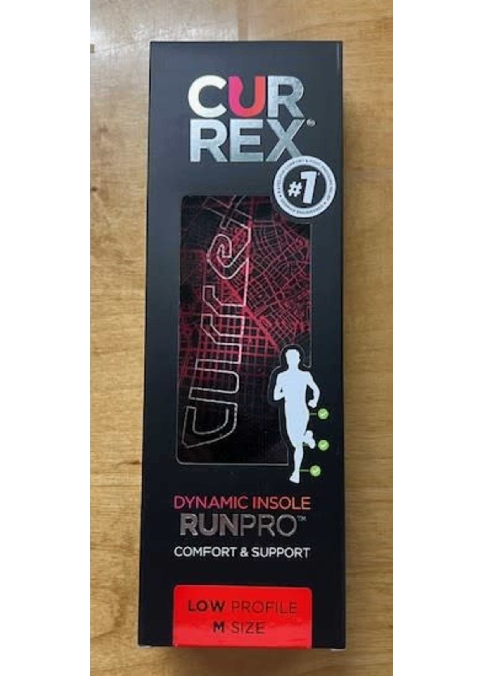 NEW STEP/ CURREX CURREX RUN PRO  LOW PROFILE INSTEP MED