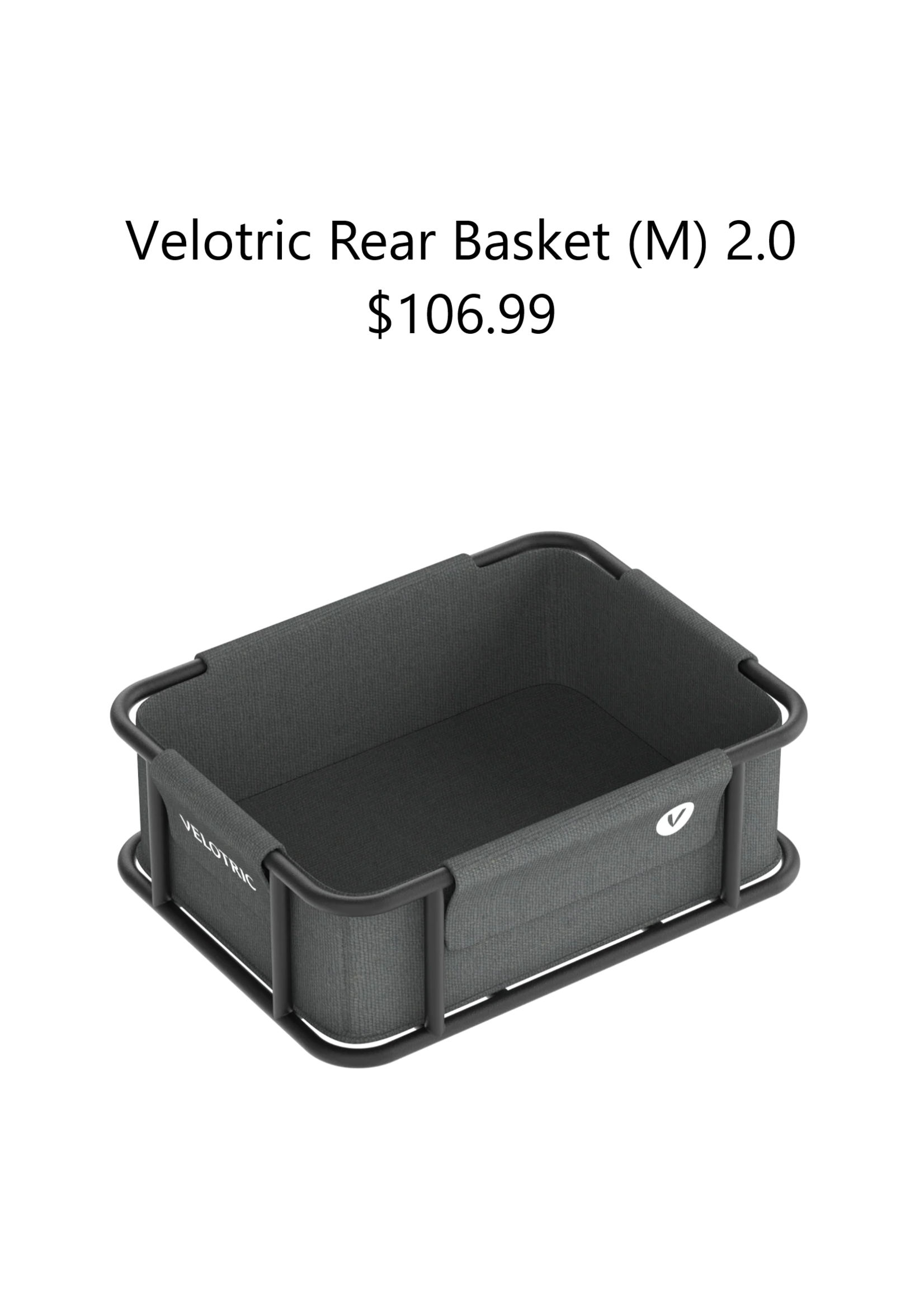 Velotric VELOTRIC REAR E-BASKET (M)