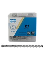 KMC KMC S1 RB Rustbuster Chain - Single Speed 1/2" x 1/8", 112 Links, Silver