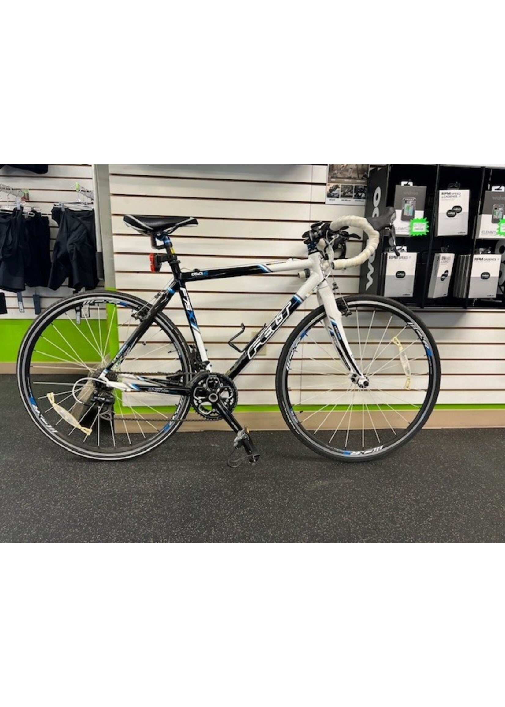 Felt Used 2011 Felt F75X Road/Gravel Bike Size 53cm/ Medium White/Black/Blue