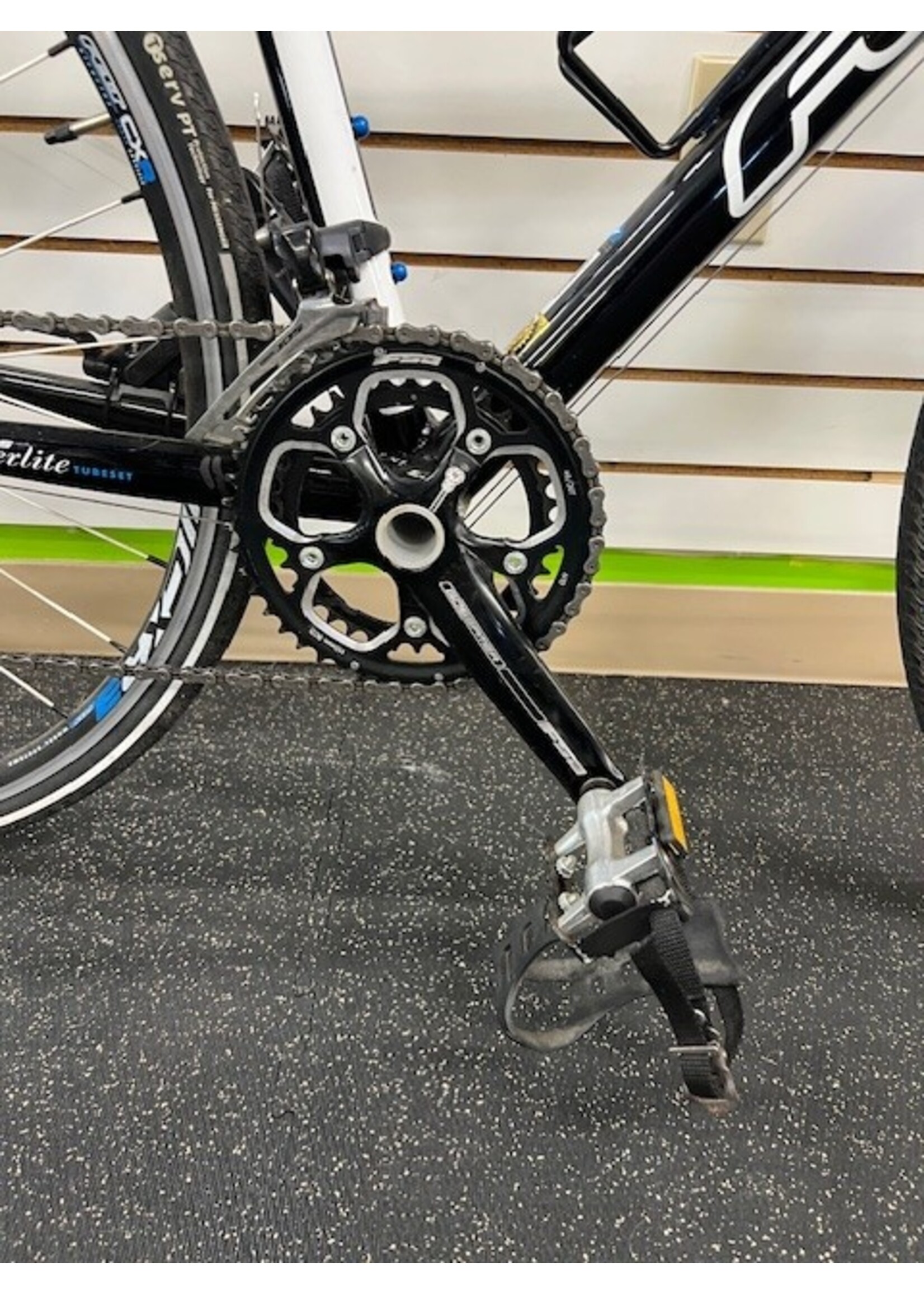 Felt Used 2011 Felt F75X Road/Gravel Bike Size 53cm/ Medium White/Black/Blue