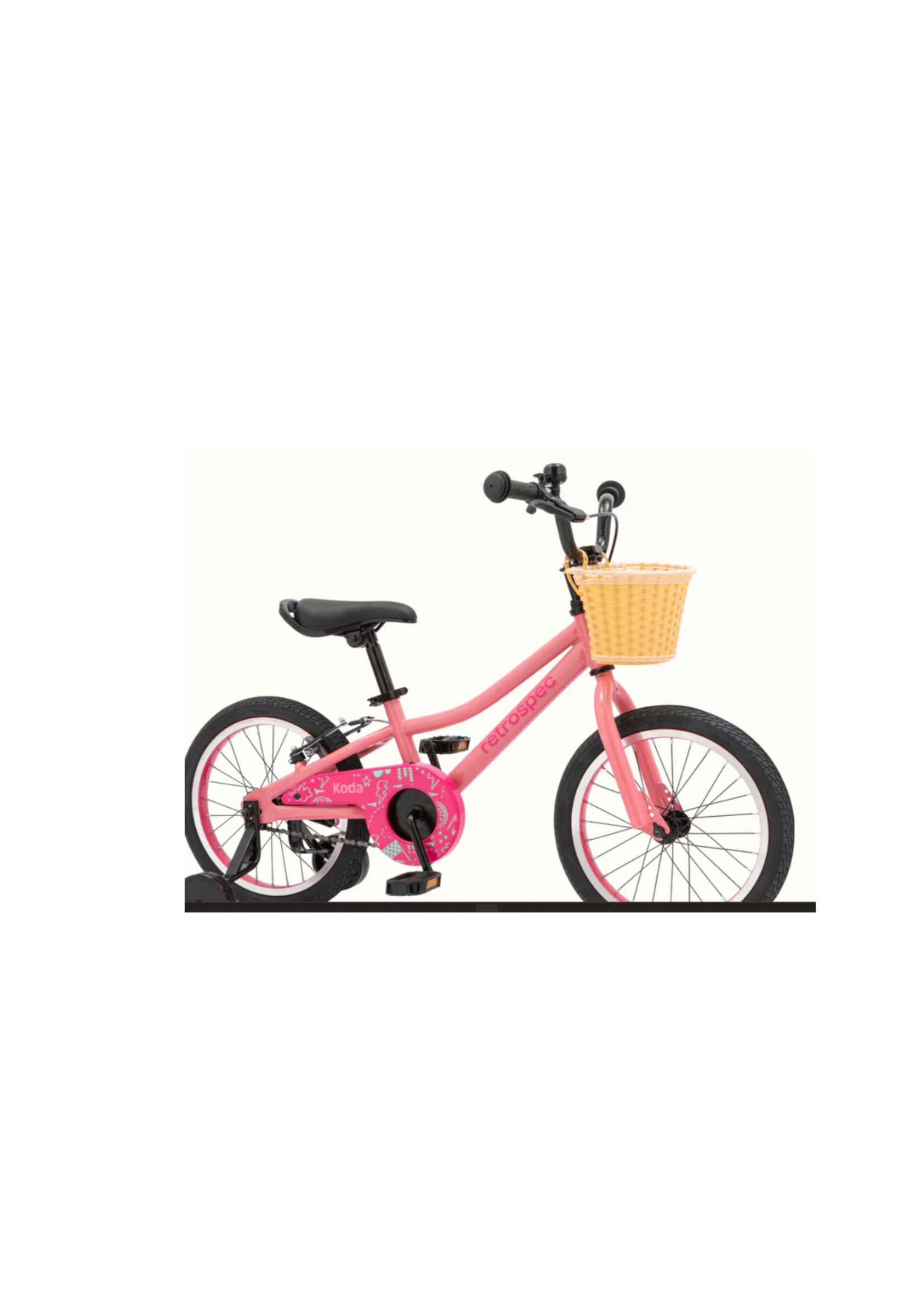 Retrospec Retrospec Koda 16"  Cotton Candy Color  with a basket (includes assembly)