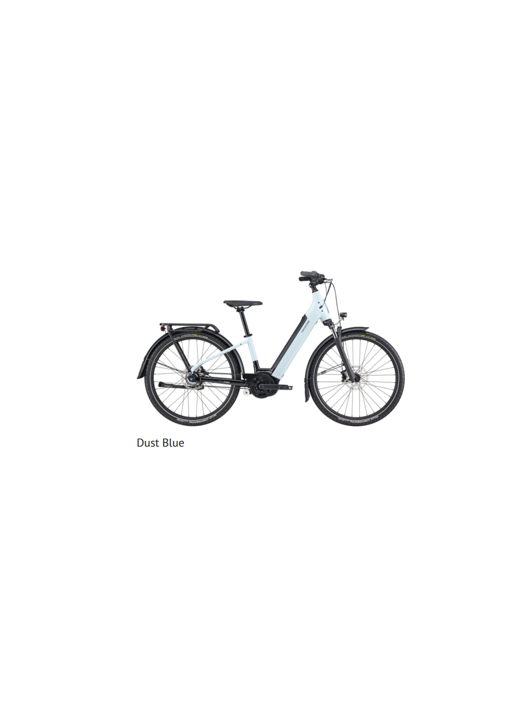Cannondale 2026 Cannondale Mavaro  3  E-Bike  Medium Low Step Thru  (29" Tire) Dust Blue