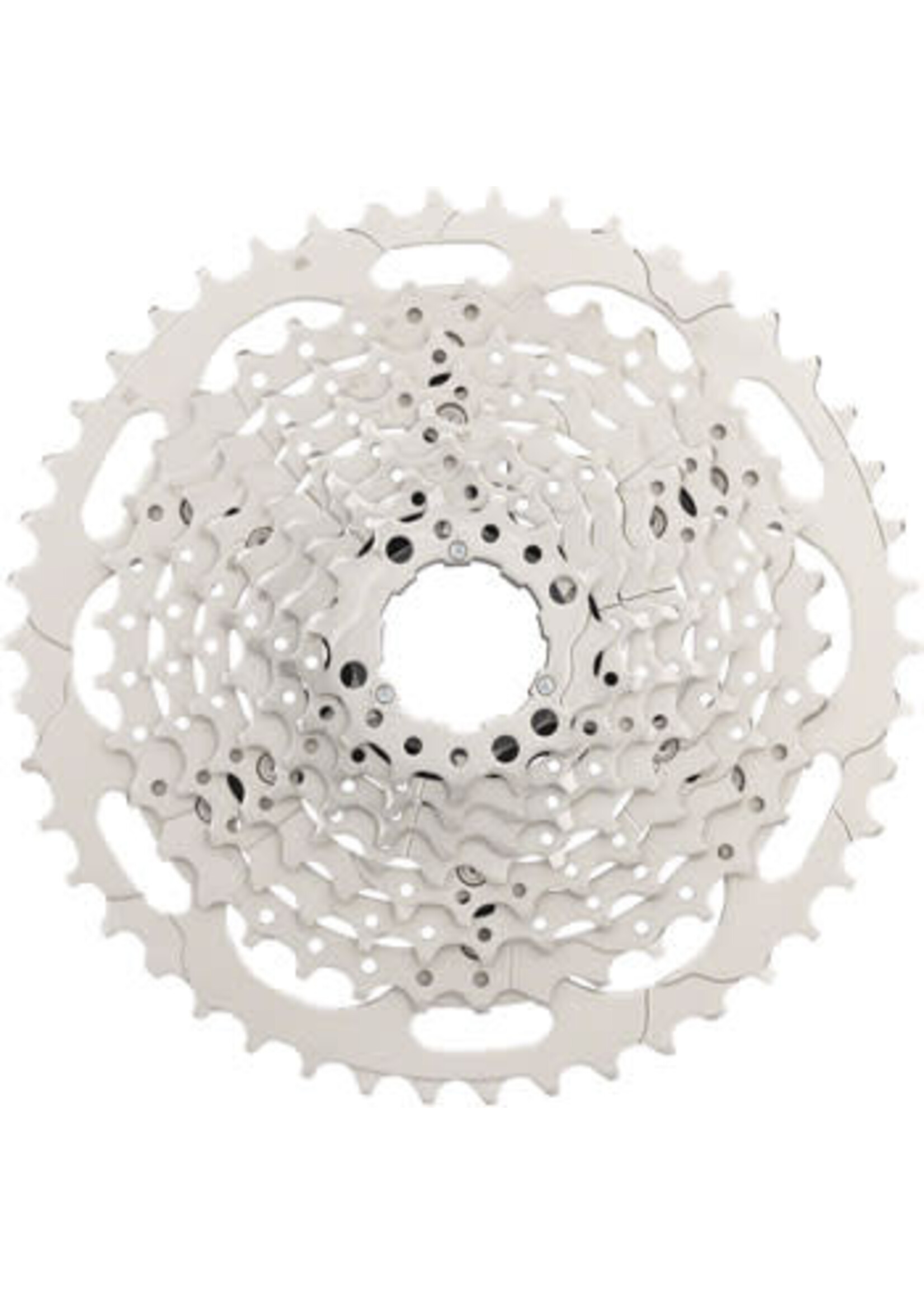 Shimano Shimano Deore CS-M4100-10 Cassette - 10-Speed, 11-46t, Silver