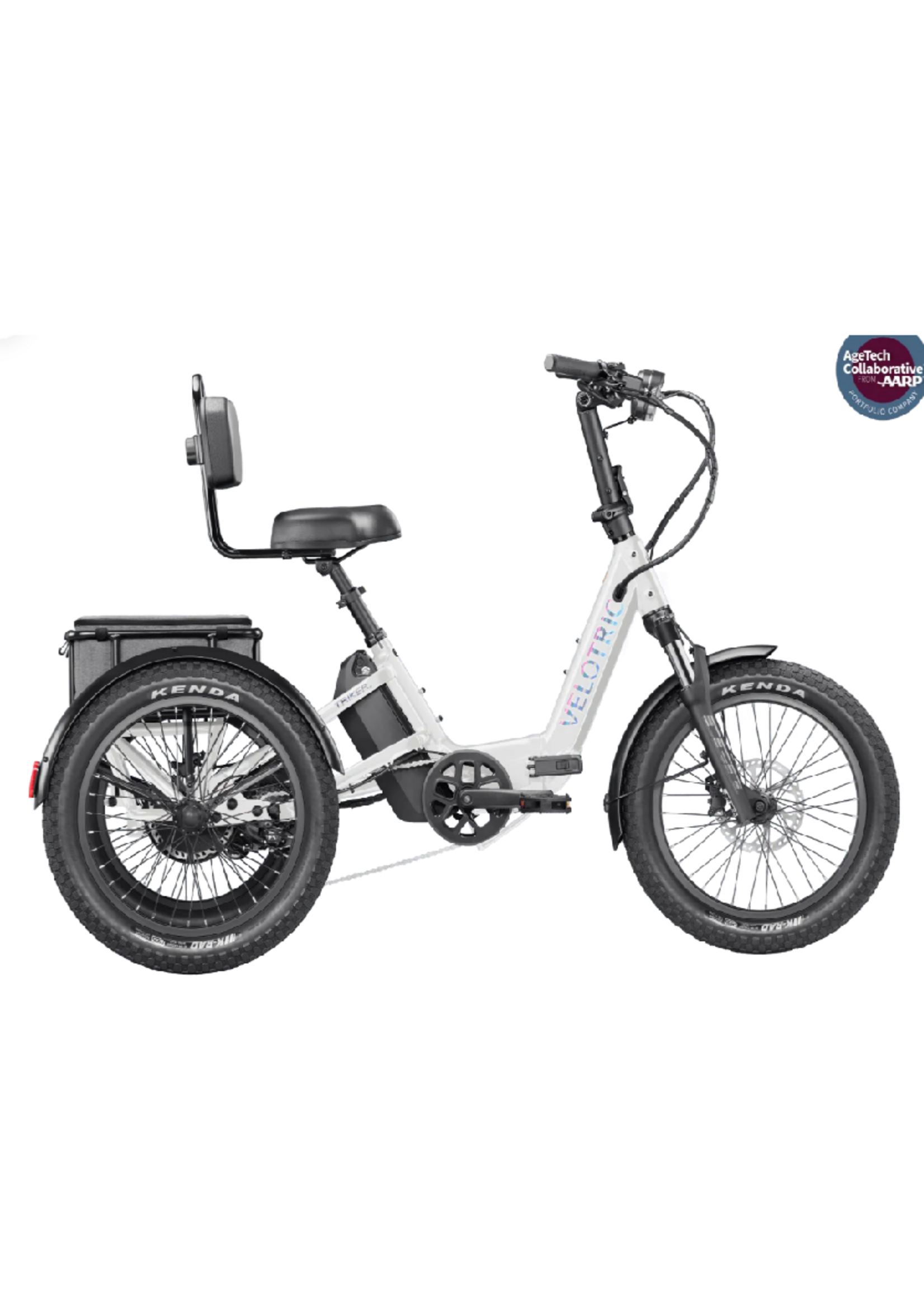 Velotric Velotric Triker Foldable E-Trike Pearl White (Check MSRP Prices)