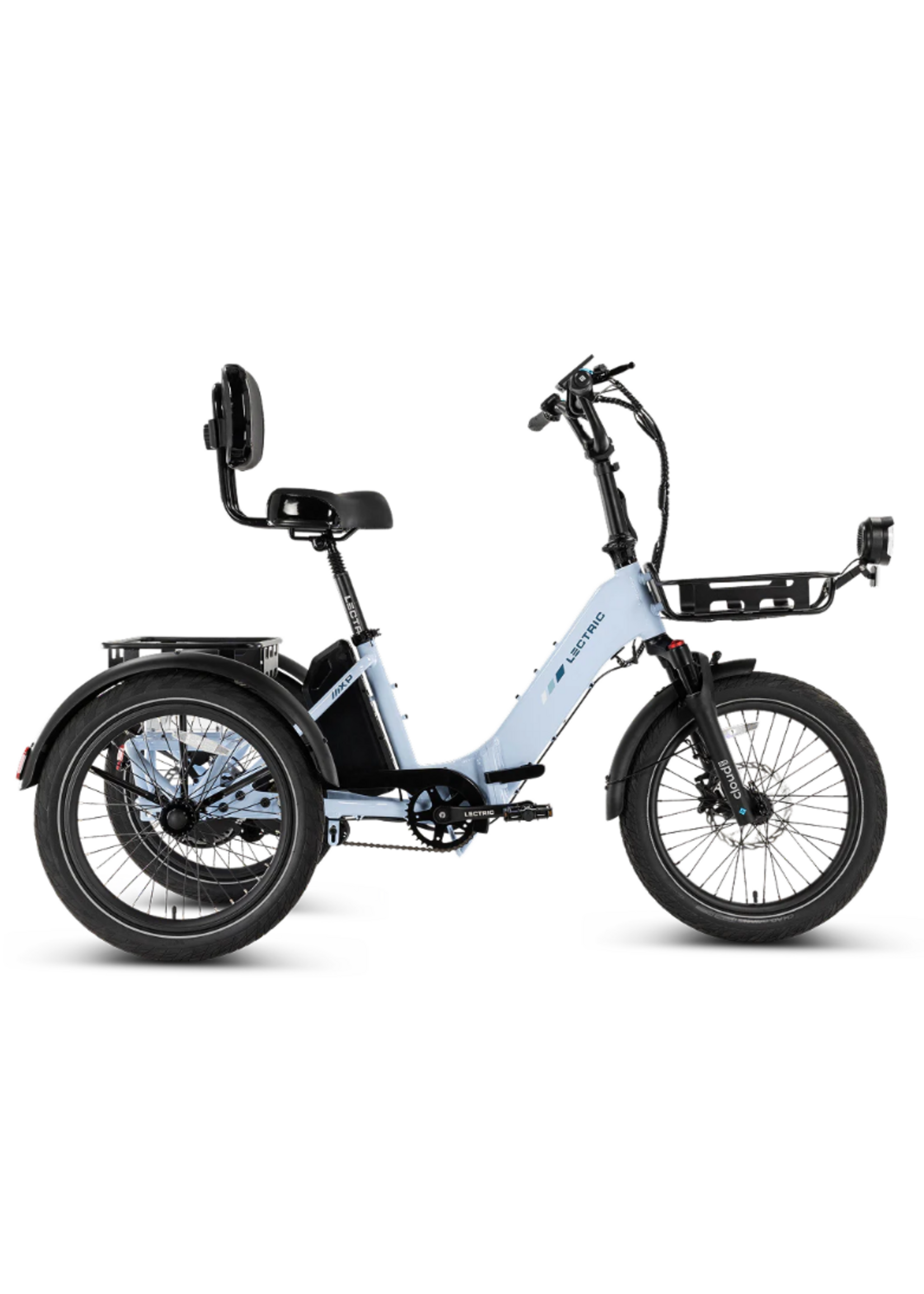 Lectric Bikes Lectric XP Trike2 750 Glacier Blue  Foldable Long-Range  (MSRP Prices Vary)