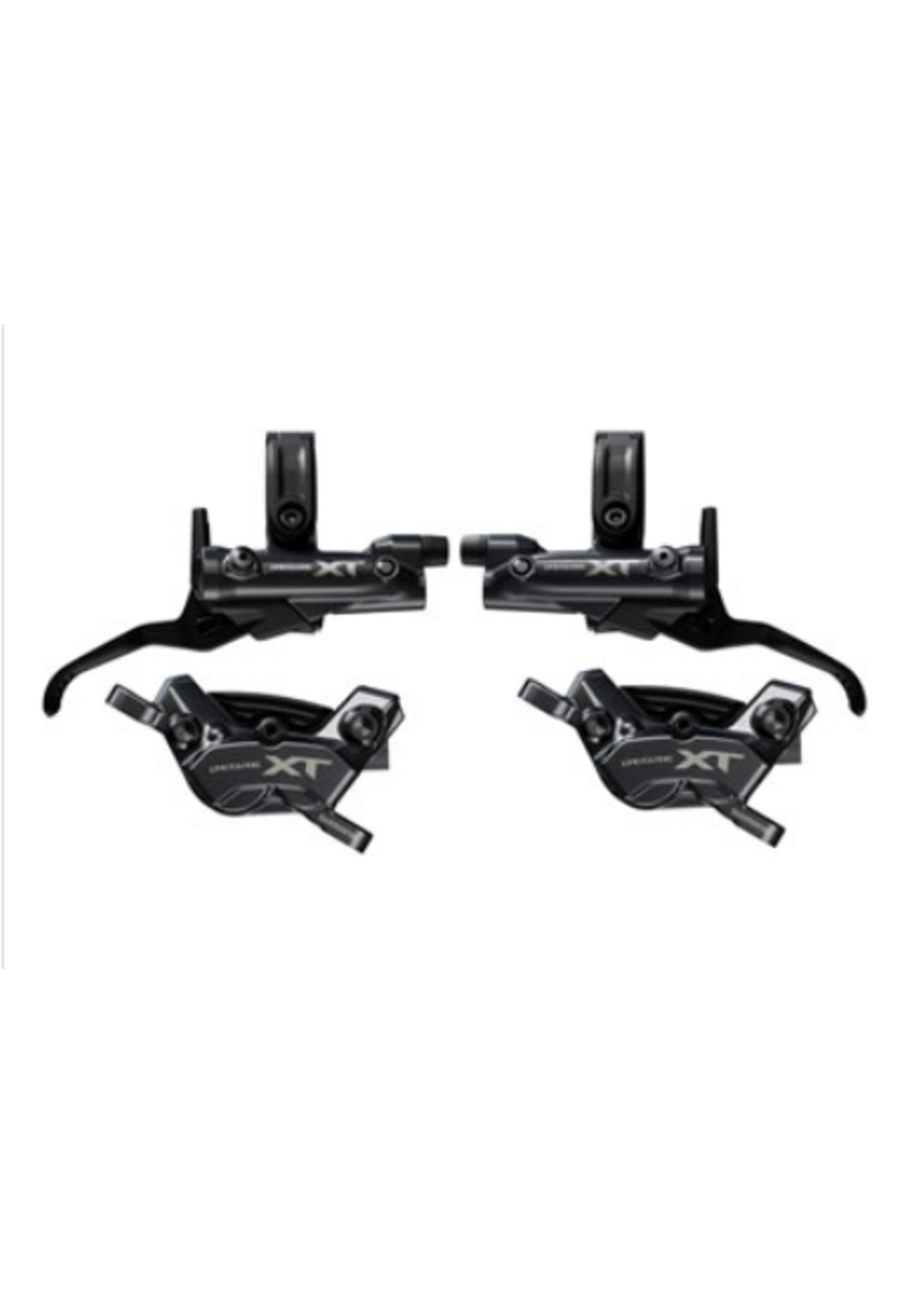 Shimano Deore XT Shimano Deore XT M8200/8220 Disc Brake Upgrade Kit - Right and Left BL-M8200 Levers, Post Mount, Front and Rear BR-M8220 4-Piston Calipers