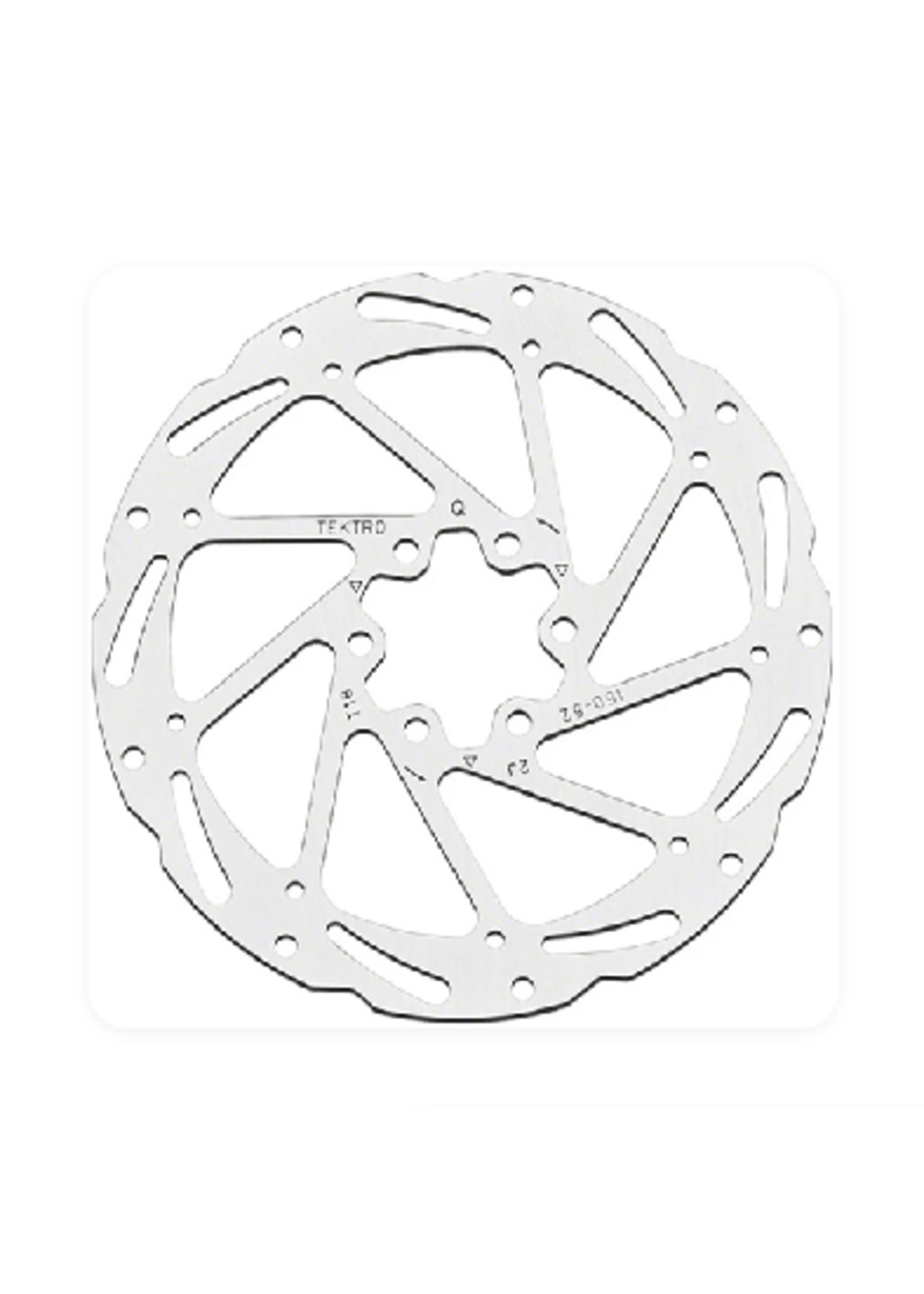 Tektro Tektro TR-52 Disc Brake Rotor, 160mm