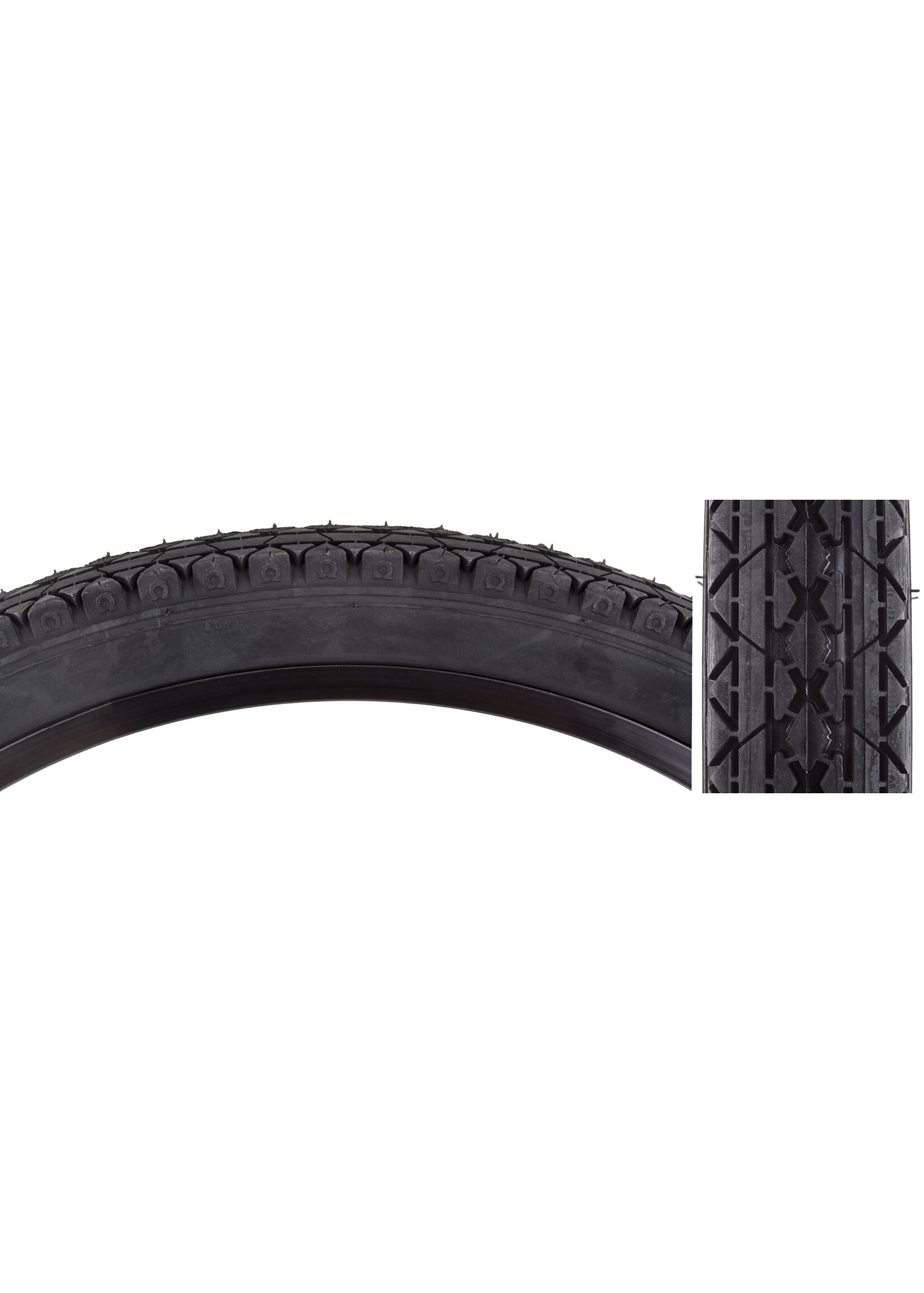 Sunlite TIRE SUNLT 26x2x1-3/4 S7 CST241 BK/BLKCR UISER WIRE