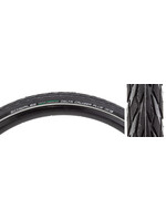 Schwalbe Schwalbe Delta Cruiser Plus Tire, 700 x 38c (40-622), Black w/Reflective Strip, PunctureGuard, Green Compound, Wire