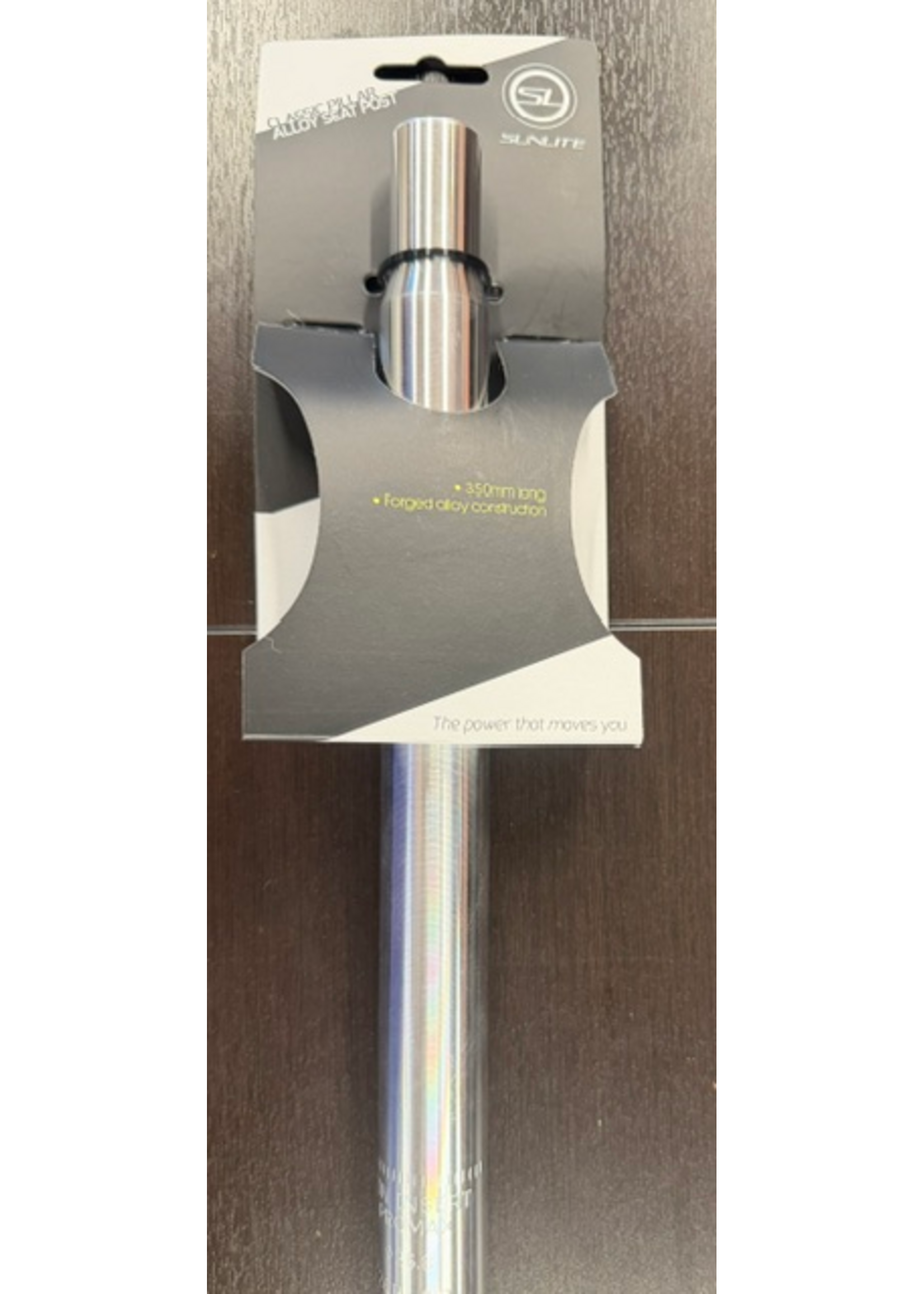 Sunlite SEATPOST SUNLT PILAR 26.8x350 No Clamp Silver