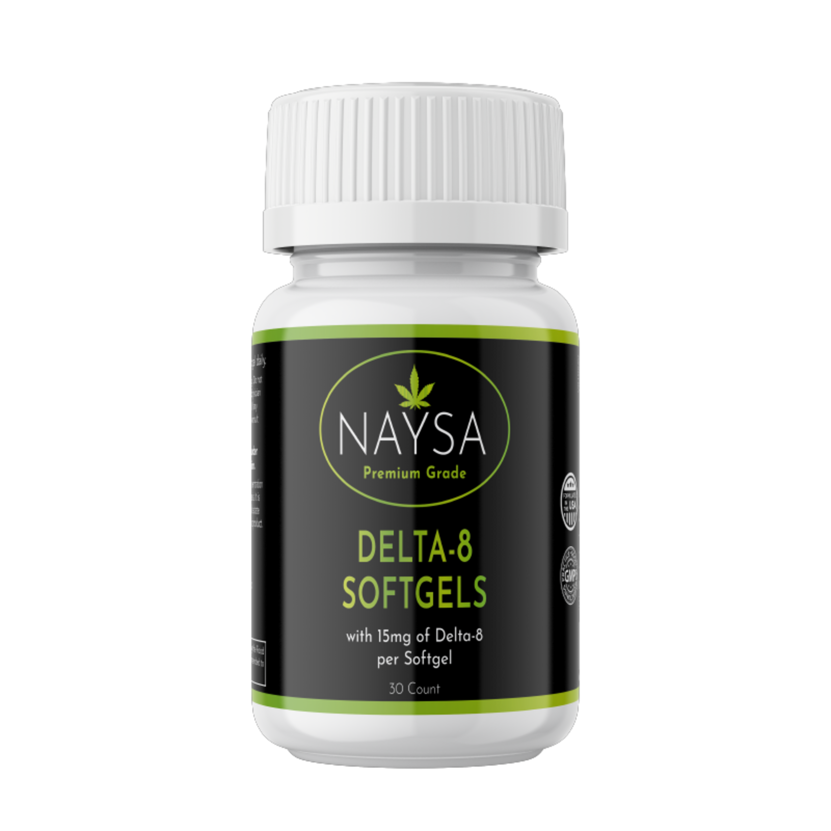 Naysa Delta-8 Soft Gels 15mg (NAYSA)