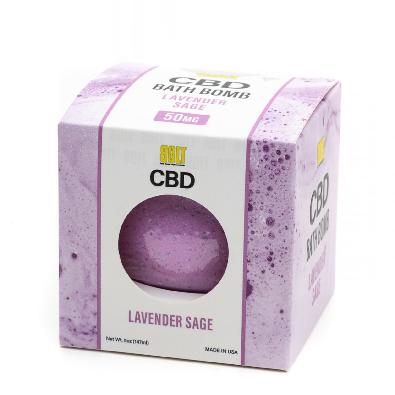 Bolt CBD Bath Bomb- Lavender Sage
