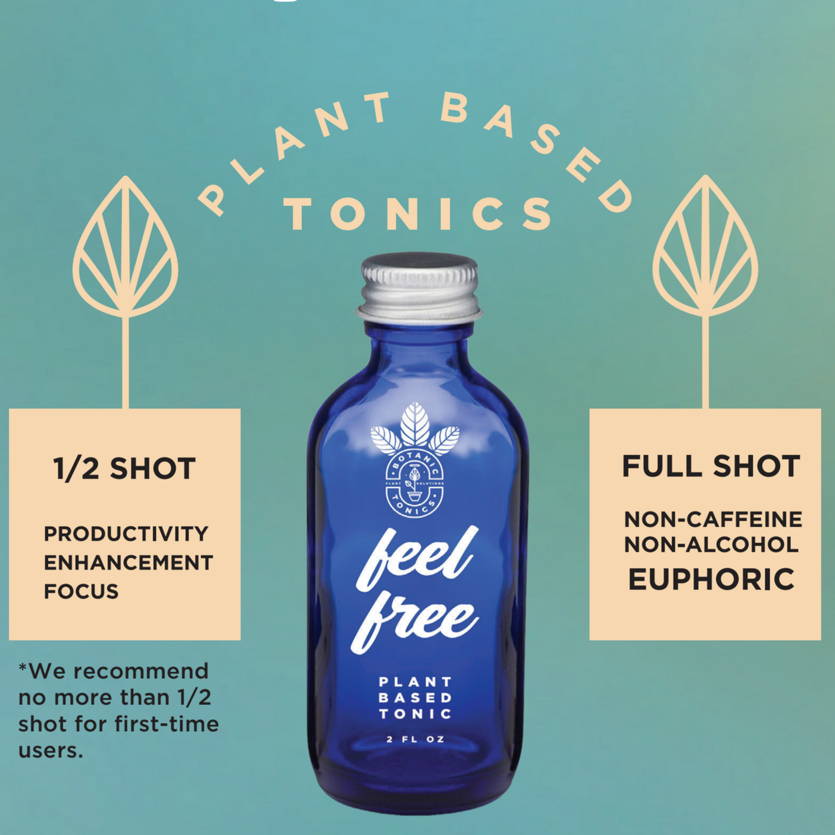 Botanic Tonics Botanic Tonics Feel Free- 1 bottle
