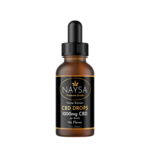Naysa CBD Tincture Drops with MCT- No Flavor  (NAYSA) 1000mg
