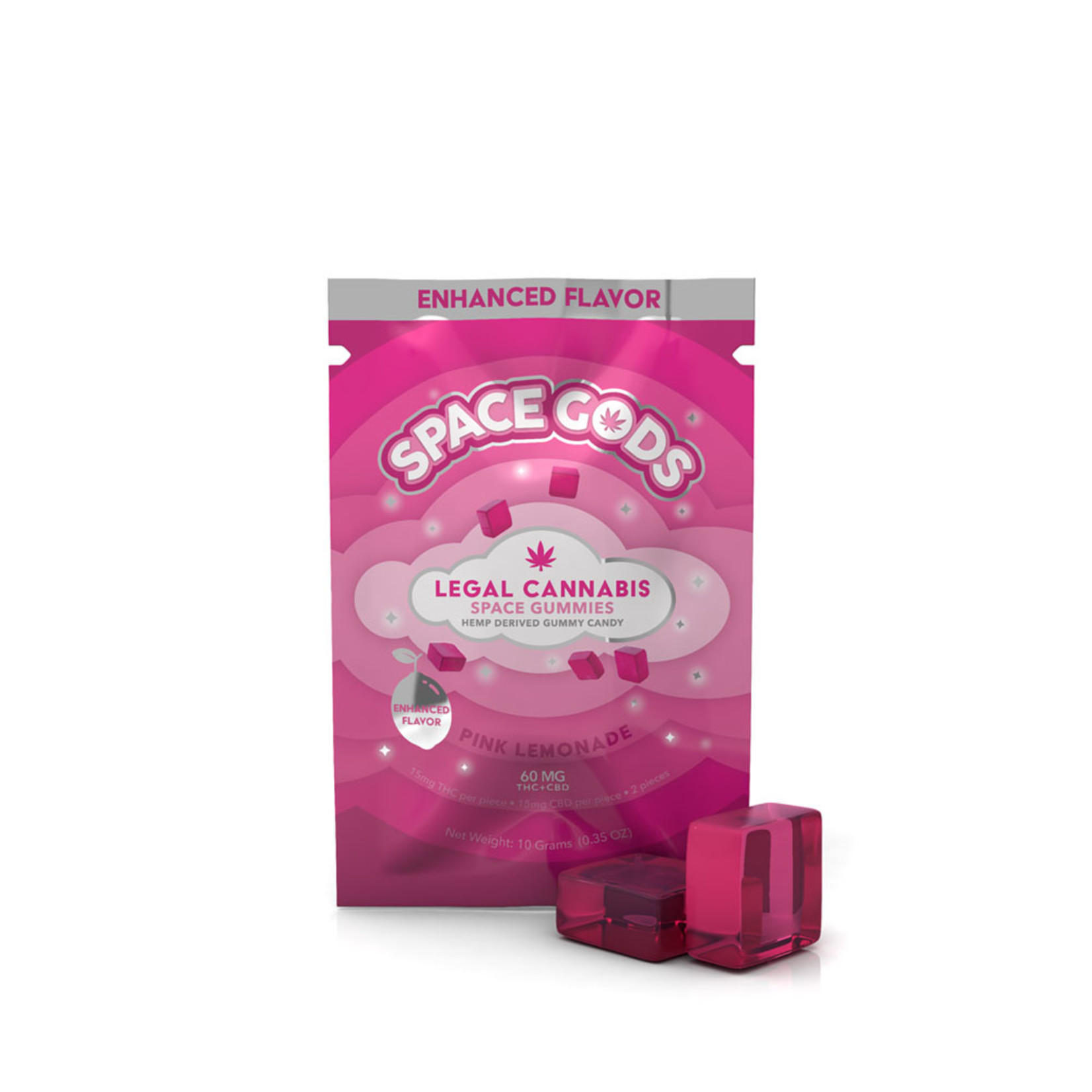 Space Gods Space Gods Delta 9 Gummies (2pk)-Pink Lemonade