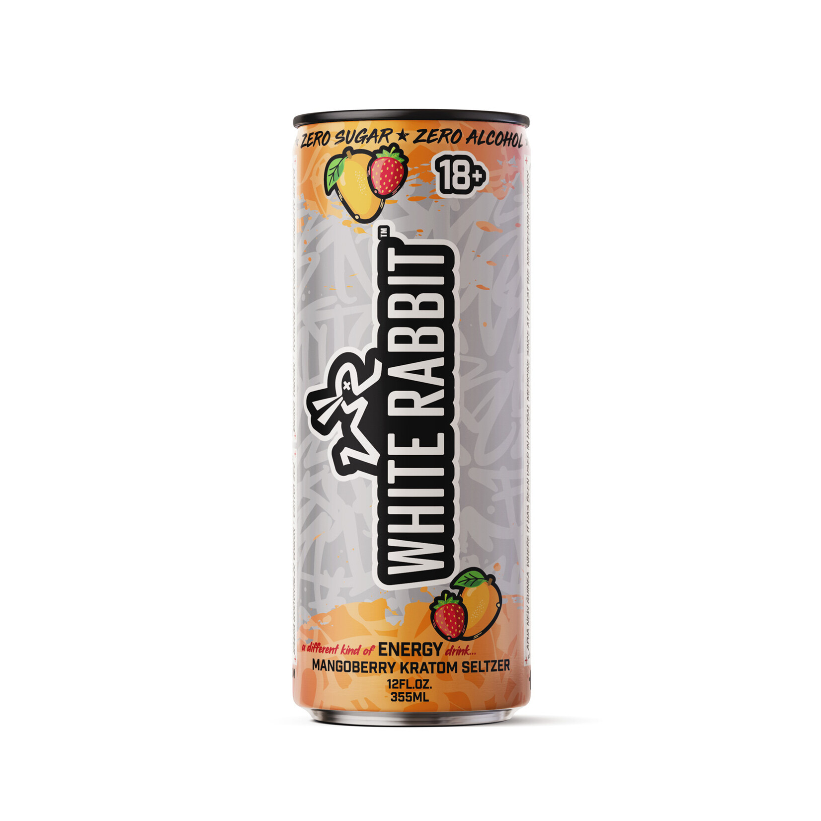 White Rabbit Energy White Rabbit-Mango Berry Seltzer