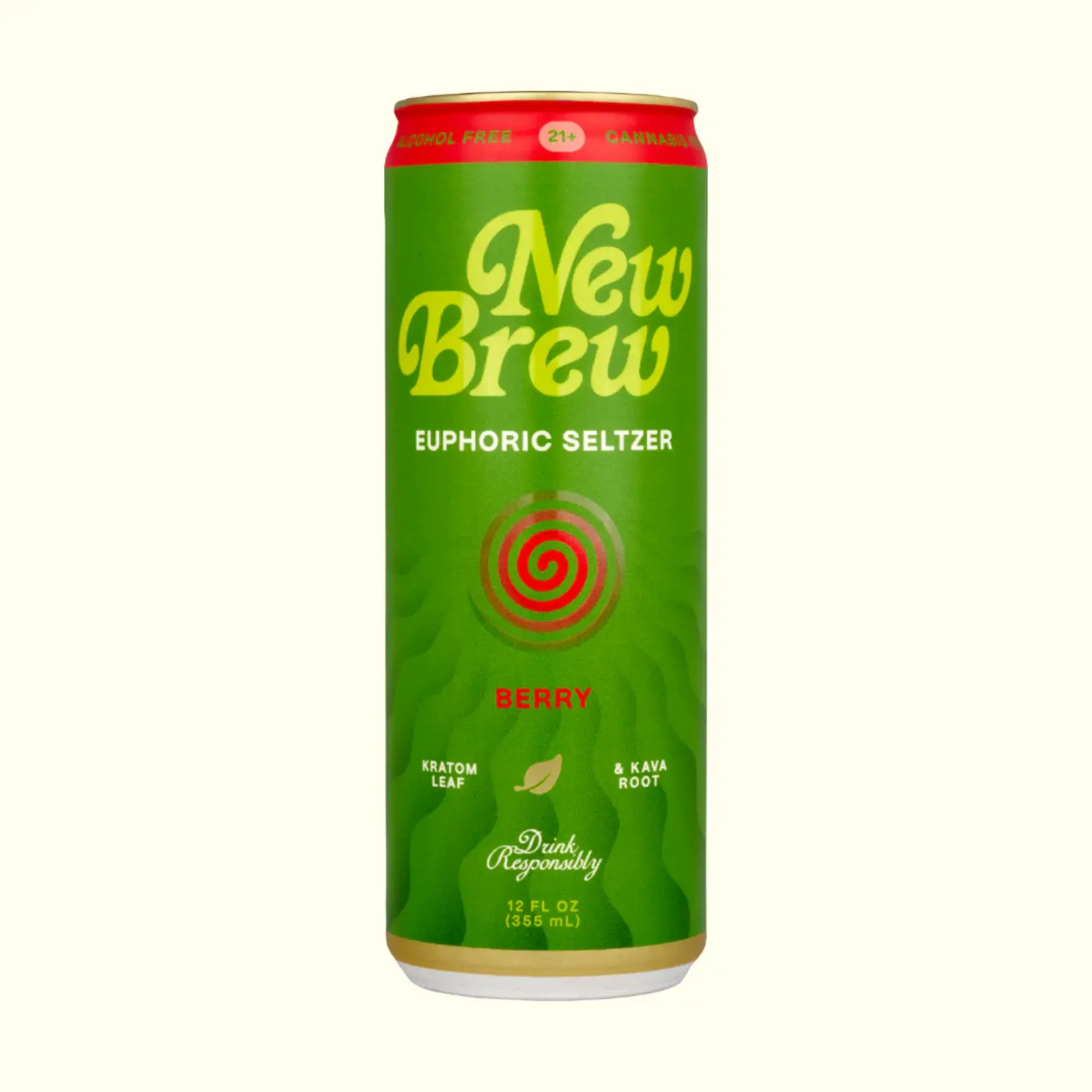 New Brew Seltzer- Berry