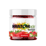 Zion Herbals Strawberry Kratom Gummies  Jar- Kratomade