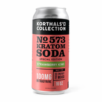 Korthal's No 573 Strawberry-Kiwi Kratom Soda 100mg MIT