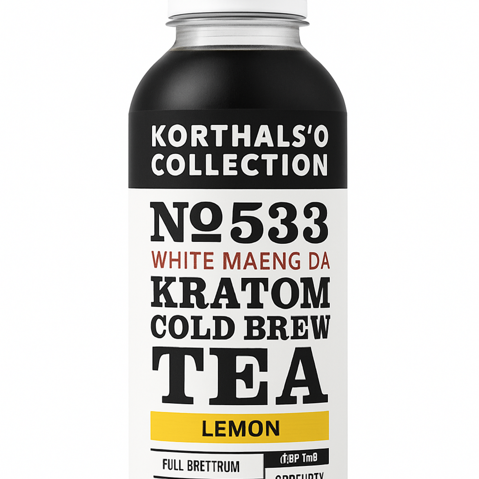 Korthal's No533 White Maeng Da Lemon Cold Brew Tea