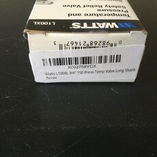 WATTS 3/4  PRESSURE SAFETY RELIEF VALVE 150#, 210°,  105,000 BTU (LONG SHANK)