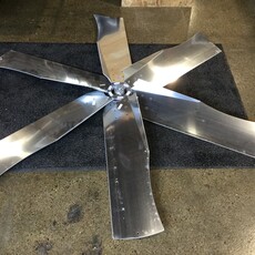 VES 72" CYCLONE / ECVC / PPF 6-WING BLADE ASSEMBLY W/ HUB