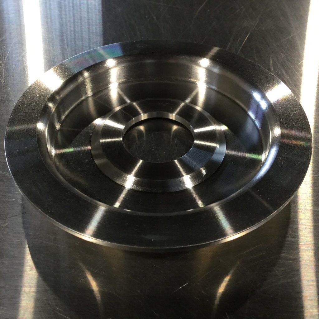 DeLAVAL STYLE MILK PUMP BACKPLATE