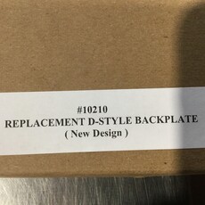 DeLAVAL STYLE MILK PUMP BACKPLATE