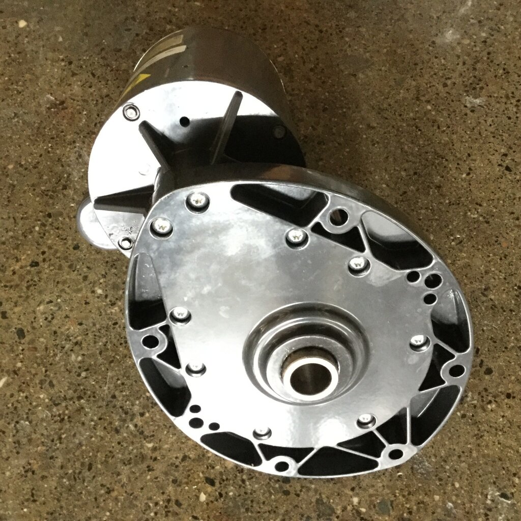 MUELLER MILK COOLER DFE GEARBOX W/ MOTOR 1/4HP, 35RPM