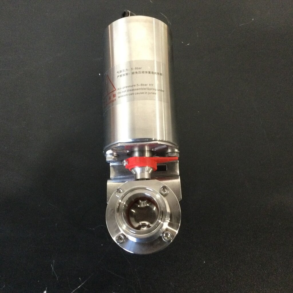 CHINA 1-1/2 AIR ACTUATED BUTTERFLY VALVE