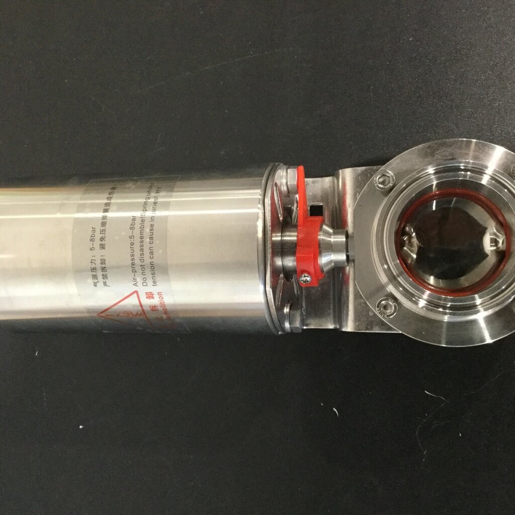 CHINA 2" AIR ACTUATED BUTTERFLY VALVE     5-C-1