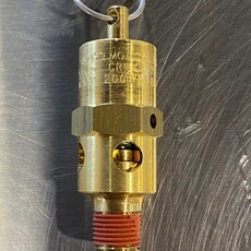 AIR SAFETY RELIEF VALVE HARD SEAT 1/8 NPT, 200 PSI